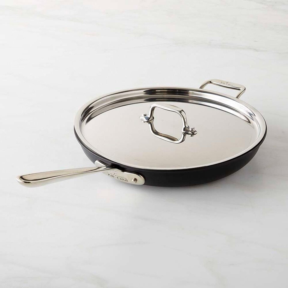 AllClad Nonstick Induction Frying Pan, 30 cm Williams Sonoma AU